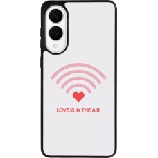 Coque Samsung Galaxy S25 Edge - Silicone rigide noir Saint Valentines Day 26 Love is in the air