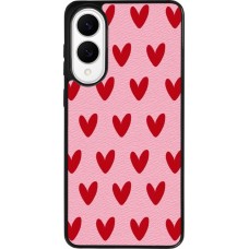 Coque Samsung Galaxy S25 Edge - Silicone rigide noir Saint Valentines Day 26 Pattern heart
