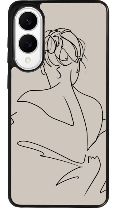 Coque Samsung Galaxy S25 Edge - Silicone rigide noir Salnikova 05 Coque Samsung Galaxy S25 Edge - Silicone rigide noir Salnikova 05