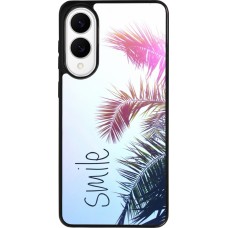 Coque Samsung Galaxy S25 Edge - Silicone rigide noir Smile 05