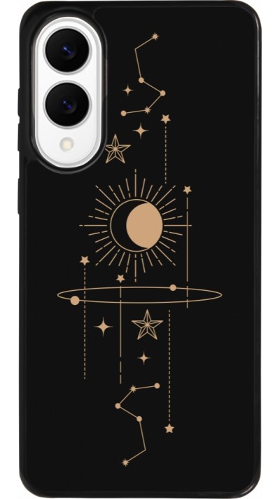 Coque Samsung Galaxy S25 Edge - Silicone rigide noir Spring 23 astro Coque Samsung Galaxy S25 Edge - Silicone rigide noir Spring 23 astro