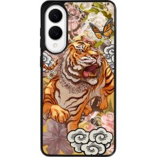 Coque Samsung Galaxy S25 Edge - Silicone rigide noir Spring 23 japanese tiger