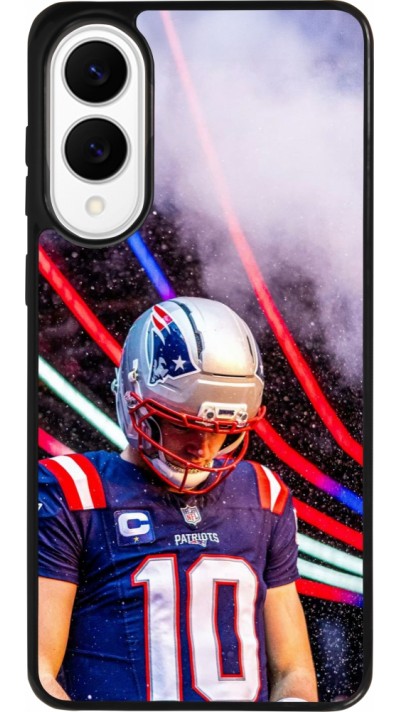 Coque Samsung Galaxy S25 Edge - Silicone rigide noir Super Bowl 26 Patriots 3