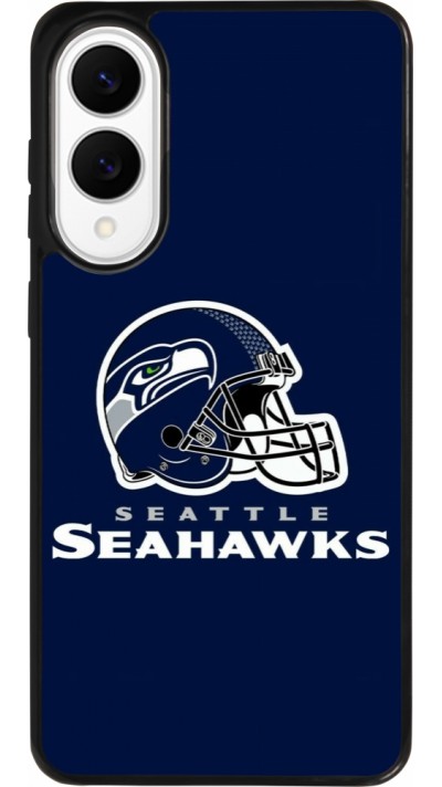 Coque Samsung Galaxy S25 Edge - Silicone rigide noir Super Bowl 26 Seattle 3