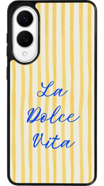 Coque Samsung Galaxy S25 Edge - Silicone rigide noir The good life 2026