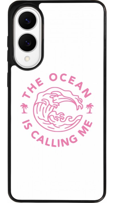 Coque Samsung Galaxy S25 Edge - Silicone rigide noir The Ocean is calling me