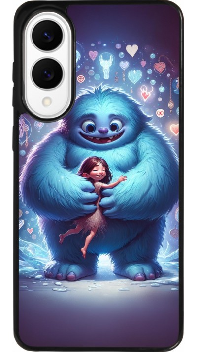 Coque Samsung Galaxy S25 Edge - Silicone rigide noir Valentine 2024 Fluffy Love Coque Samsung Galaxy S25 Edge - Silicone rigide noir Valentine 2024 Fluffy Love
