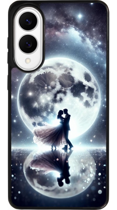 Coque Samsung Galaxy S25 Edge - Silicone rigide noir Valentine 2024 Love under the moon Coque Samsung Galaxy S25 Edge - Silicone rigide noir Valentine 2024 Love under the moon