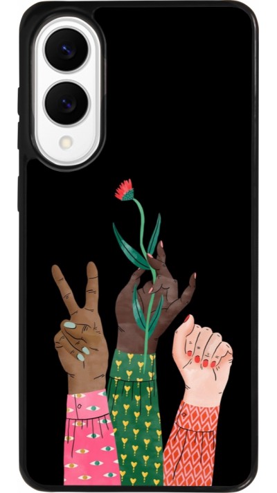 Coque Samsung Galaxy S25 Edge - Silicone rigide noir Womens day 2026 2