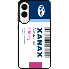 Coque Samsung Galaxy S25 Edge - Silicone rigide noir Xanax Alprazolam 2025