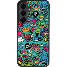 Coque Samsung Galaxy S25 FE - Silicone rigide noir Cartoons old school