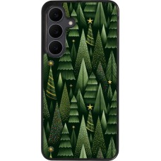 Samsung Galaxy S25 FE Case Hülle - Silikon schwarz Christmas 25 Pattern Xmas Tree