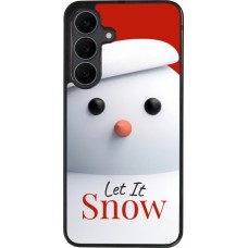 Samsung Galaxy S25 FE Case Hülle - Silikon schwarz Christmas 25 Xmas Snowman