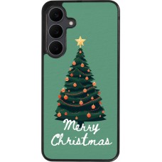 Samsung Galaxy S25 FE Case Hülle - Silikon schwarz Christmas 25 Xmas Tree