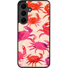 Samsung Galaxy S25 FE Case Hülle - Silikon schwarz Crabs Paint