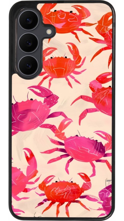 Samsung Galaxy S25 FE Case Hülle - Silikon schwarz Crabs Paint