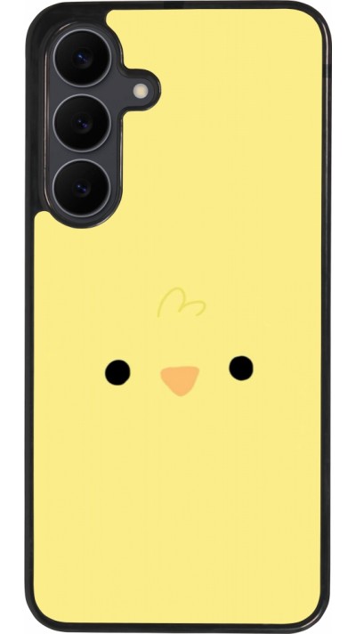Samsung Galaxy S25 FE Case Hülle - Silikon schwarz Easter 2026 Little chicken