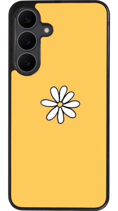 Samsung Galaxy S25 FE Case Hülle - Silikon schwarz Easter 2023 daisy