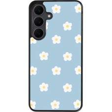 Samsung Galaxy S25 FE Case Hülle - Silikon schwarz Easter 2024 daisy flower