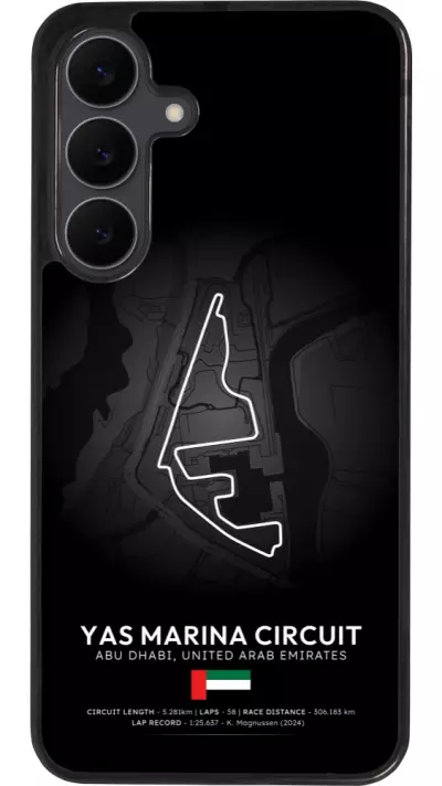 Samsung Galaxy S25 FE Case Hülle - Silikon schwarz F1 Track 2025 Abu Dhabi