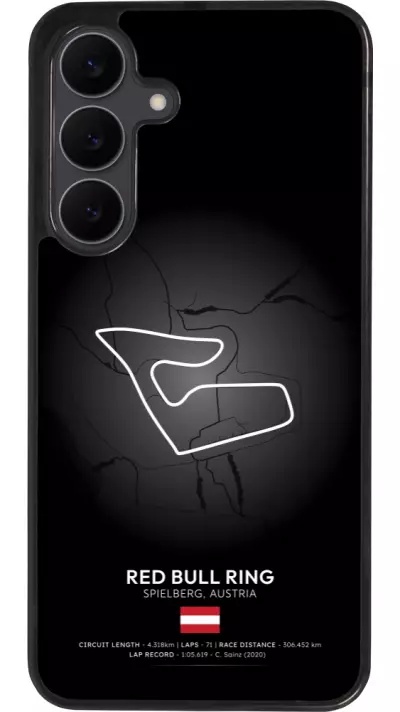 Samsung Galaxy S25 FE Case Hülle - Silikon schwarz F1 Track 2025 Austria