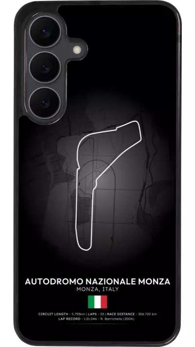 Samsung Galaxy S25 FE Case Hülle - Silikon schwarz F1 Track 2025 Italy