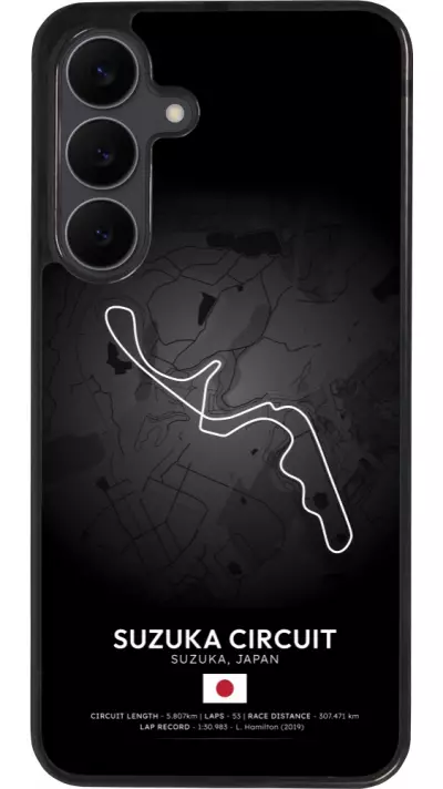 Samsung Galaxy S25 FE Case Hülle - Silikon schwarz F1 Track 2025 Japan