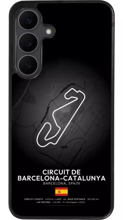 Samsung Galaxy S25 FE Case Hülle - Silikon schwarz F1 Track 2025 Spain