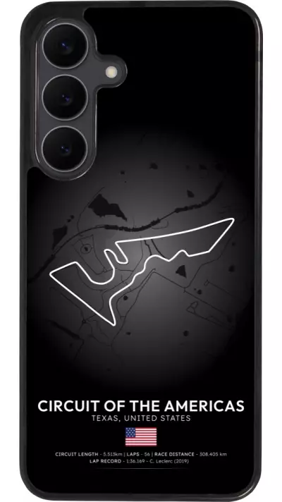 Samsung Galaxy S25 FE Case Hülle - Silikon schwarz F1 Track 2025 United States