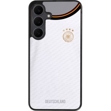 Coque Samsung Galaxy S25 FE - Silicone rigide noir Maillot de football Allemagne 2022 personnalisable