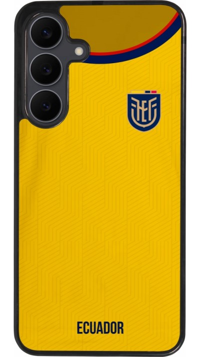 Samsung Galaxy S25 FE Case Hülle - Silikon schwarz Ecuador 2022 Fußballtrikot