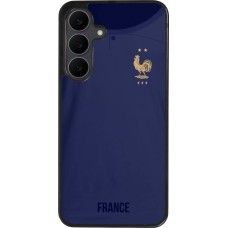 Samsung Galaxy S25 FE Case Hülle - Silikon schwarz Frankreich 2022 personalisierbares Fussballtrikot