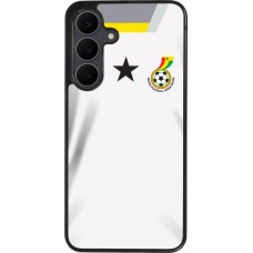 Samsung Galaxy S25 FE Case Hülle - Silikon schwarz Ghana 2022 personalisierbares Fussballtrikot