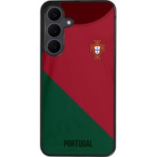 Samsung Galaxy S25 FE Case Hülle - Silikon schwarz Fussballtrikot Portugal2022