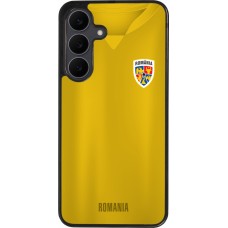 Samsung Galaxy S25 FE Case Hülle - Silikon schwarz Fussballtrikot Rumänien