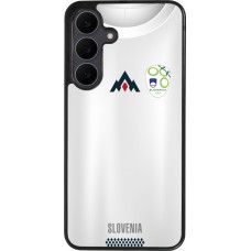 Samsung Galaxy S25 FE Case Hülle - Silikon schwarz Fussballtrikot Slowenien