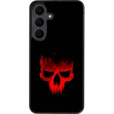 Samsung Galaxy S25 FE Case Hülle - Silikon schwarz Halloween 2023 scary skull