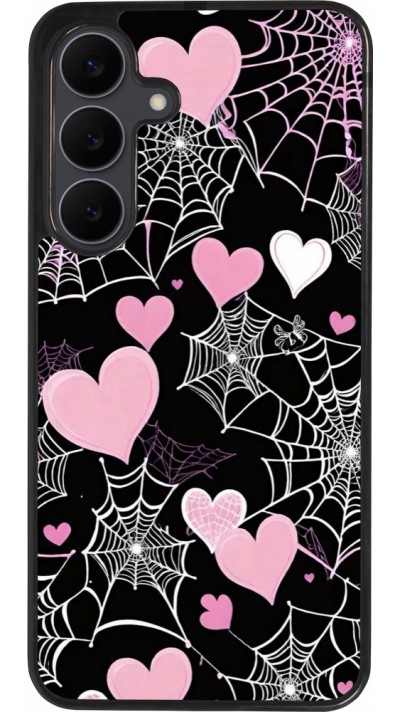 Samsung Galaxy S25 FE Case Hülle - Silikon schwarz Halloween 2024 girly