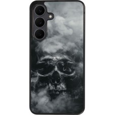 Samsung Galaxy S25 FE Case Hülle - Silikon schwarz Halloween 2024 smoky skull