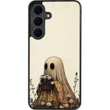 Samsung Galaxy S25 FE Case Hülle - Silikon schwarz Halloween 2025 Ghost gardener