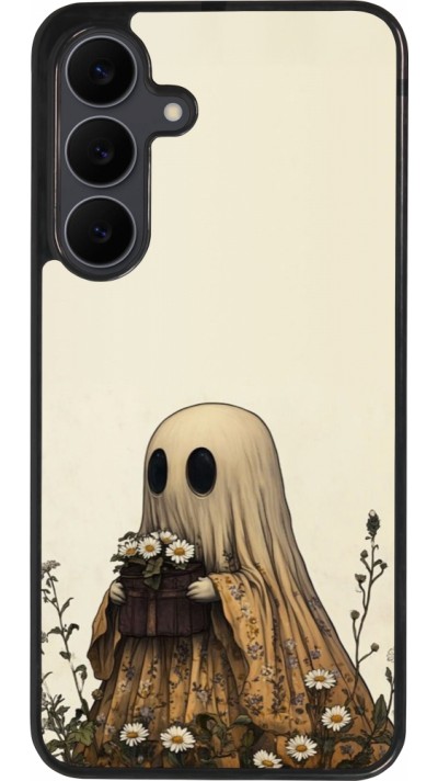 Samsung Galaxy S25 FE Case Hülle - Silikon schwarz Halloween 2025 Ghost gardener
