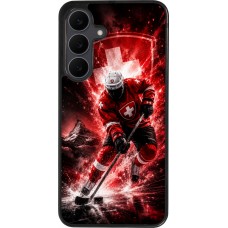 Samsung Galaxy S25 FE Case Hülle - Silikon schwarz Hockey World Championship Player