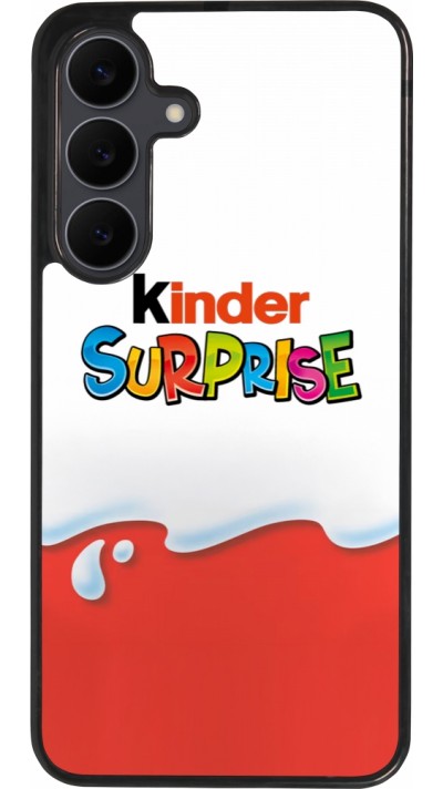 Samsung Galaxy S25 FE Case Hülle - Silikon schwarz Kinder Surprise