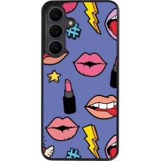 Samsung Galaxy S25 FE Case Hülle - Silikon schwarz Lips and lipgloss