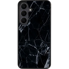 Samsung Galaxy S25 FE Case Hülle - Silikon schwarz Marble Black 01