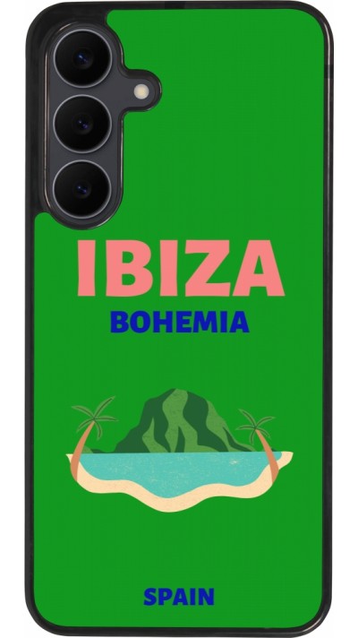 Coque Samsung Galaxy S25 FE - Silicone rigide noir Pop Summer Destination Ibiza