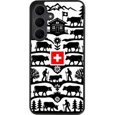 Samsung Galaxy S25 FE Case Hülle - Silikon schwarz Poya Schweiz 3