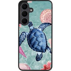 Samsung Galaxy S25 FE Case Hülle - Silikon schwarz Preppy Turtle