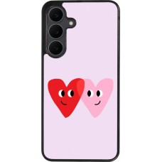 Samsung Galaxy S25 FE Case Hülle - Silikon schwarz Saint Valentines Day 26 Heart