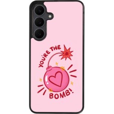 Samsung Galaxy S25 FE Case Hülle - Silikon schwarz Saint Valentines Day 26 You are the bomb